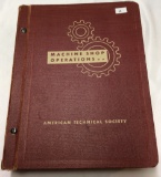 Machine Shop Operations 1944 Book