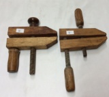 2 Wood Clamps