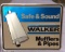 Walker Muffler & Pipes Advertising Sign