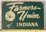 Farmer's Union of Indiana Sign