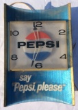 Pepsi Advertising Clock