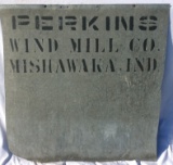 Perkins Wind Mill Co. Mishawaka, Indiana Advertising Sign