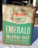 Sinclair Emerald Auto Oil Can