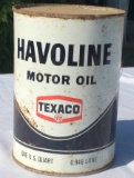 Havoline 1 Quart Motor Oil Can