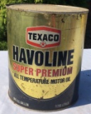Havoline 1 Gallon Motor Oil Can