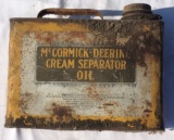 McCormick-Deering Cream Seperator Oil Can