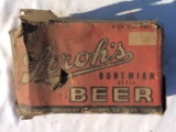 Vintage Stroh's Bohemian Style Beer Bok