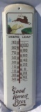 Deers Leap Advertising Thermometer