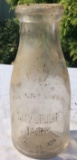 Vintage Cloverleaf Dairy Milk Bottle