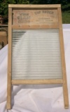 Vintage The Glass King Washboard