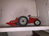 Ford Tractor & Plow 1/16 Scale Toy Tractor