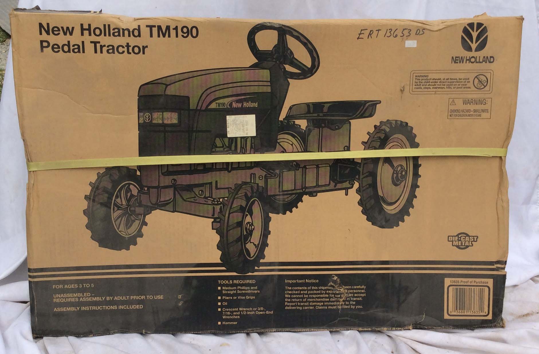 New Holland TM190 Pedal Tractor Proxibid