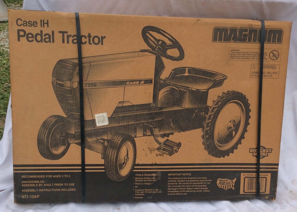 tractor a pedales paris