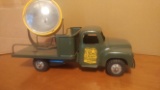 Buddy L Army Searchlight Truck, Good Cond. Light untested