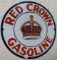 Enamel Red Crown Gasoline Sign 11