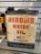 Renown Motor Oil  Can By Standard Oil