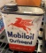 Mobil Oil Outboard Oil Can
