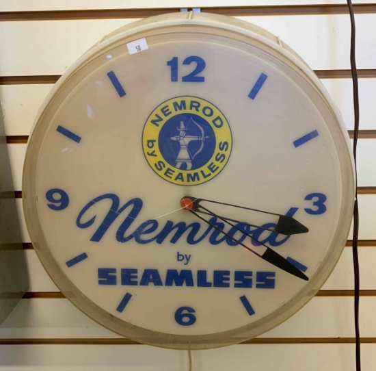 Nemrod by Seamless Lighted Clock