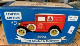 Ford Model A Delivery Truck Bank