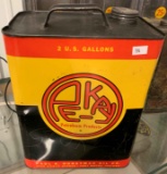 Pe-Kay 2 Gallon Oil Can