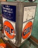 Gulf 5 Gallon Transgear Lubricant Can