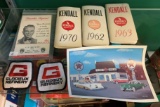 Vintage Advertising Assortment including Texaco, Kendall & Gladieux
