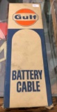 Gulf Vintage Battery Cable in Original Box