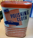 GM Polishing Cloth Tin with Original Cloth