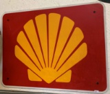 Shell Oil Reflective Sign 18