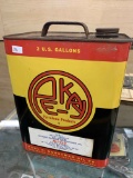 Vintage Pe-kay Motor Oil 2 Gallon Can