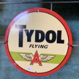 Tydol Flying A Enamel Sign 10