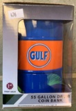 Gulf 55 Gallon Drum Bank