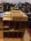 8 Storage Cubbies and Wood Tray