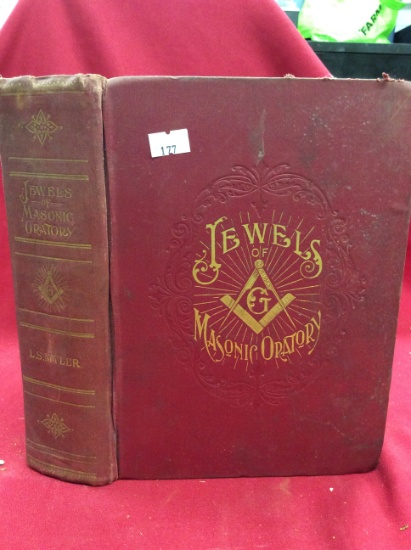 1900 "Jewels of Masonic Oratory" By: L. S. Myler