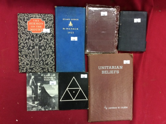 Assorted Masonic Books