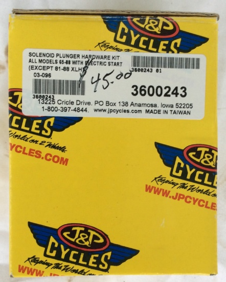 J&p Cycles Plunger Hardware Kit P/n 3600243-new