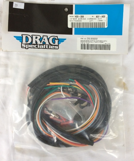 Drag Specialties Handlebar Wiring Harness P/n Ds-305202