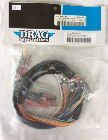 Drag Specialties Handlebar Wiring Harness P/n Ds-305202