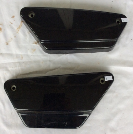 Harley-davidson Black Plastic Frame Covers