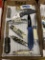 Frost Cutlery, Law Enforcement Single Blade Folding Pocket Knife, Blue Hand