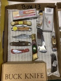 Buck Knife in Box (Box 13, Bottom Left in Photo)