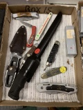 Kershaw Knife with Sheath (Box 15, far left in Photo)