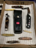 Switch Blade Knife (Box 19, 2nd knife in far right row in photo)