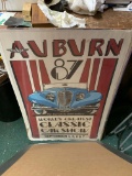 Advertising Poster Auburn 87 World's Greatest Classic Car Show