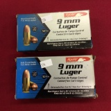 Aguila 9 mm Luger ammo, 100 rounds