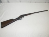 Hopkins & Allen .22 single shot falling block parts rifle, rusty missing pi