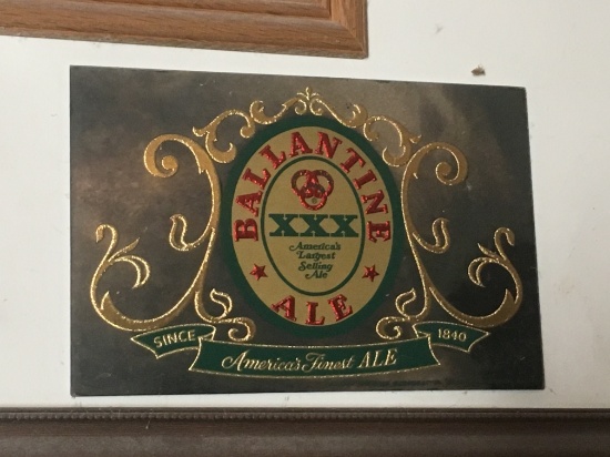 Ballantine Ale Sign