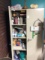 Metal Storage Cabinet with Art Supplies, PICK UP ONLY