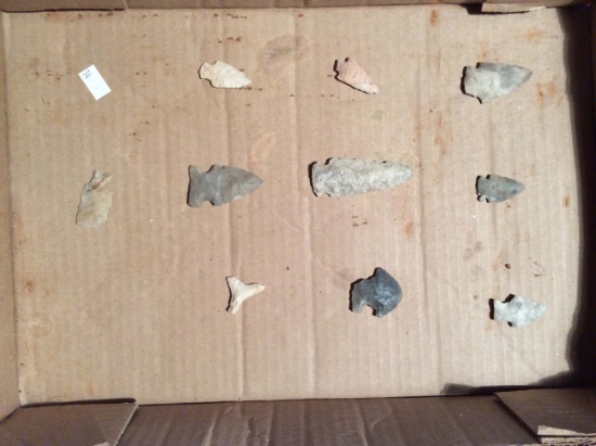 Assortment of Arrowheads (10)