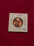 1963 Lincoln Smoking Pipe Penny